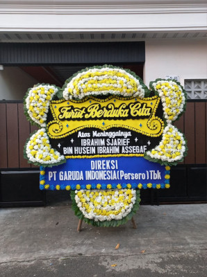Papan Bunga Duka di Tikala Kumaraka