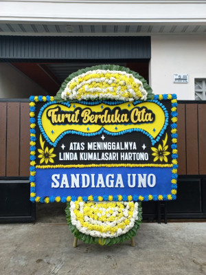 Papan Bunga Duka di Tikala Kumaraka